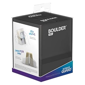 Ultimate Guard Deck Case Boulder 100+ Onyx