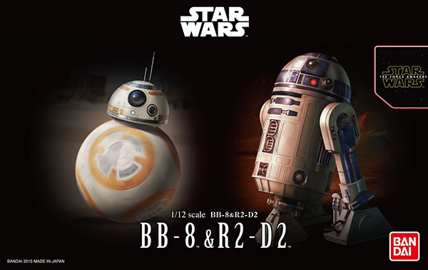 1/12 BB-8 & R2-D2