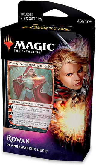 Magic the Gathering: Throne of Eldraine - Planeswalker Deck [Rowan - White Red}