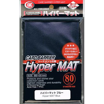 KMC Card Barrier Hyper Mat: BLUE (80)