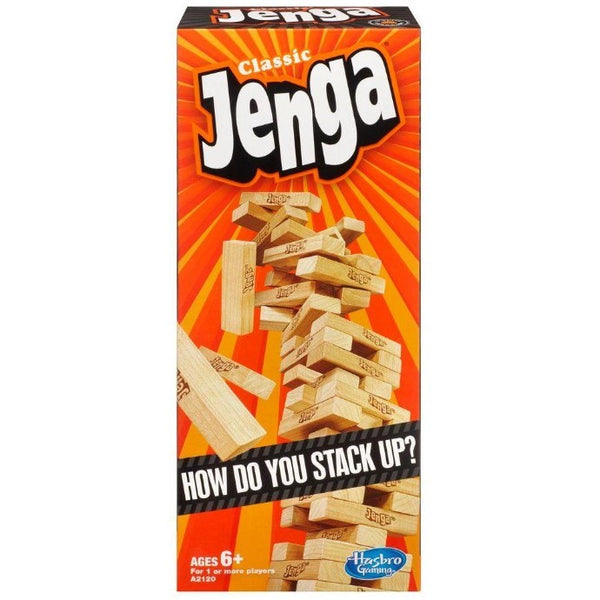 Hasbro Gaming Jenga Board Game with More Ways to Play