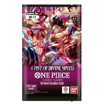 ONE PIECE A FIST OF DIVINE SPEED BOOSTER PACK (OP-11)