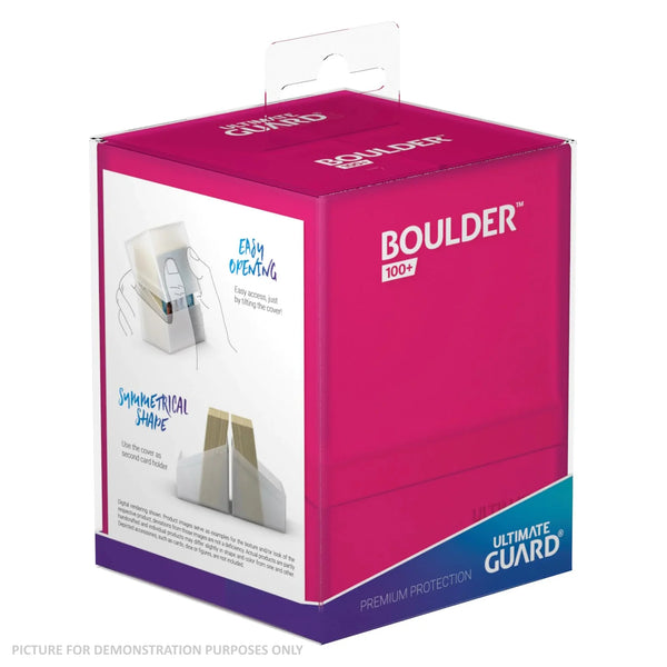 Ultimate Guard Deck Case Boulder 100+ Rhodonite (pink)