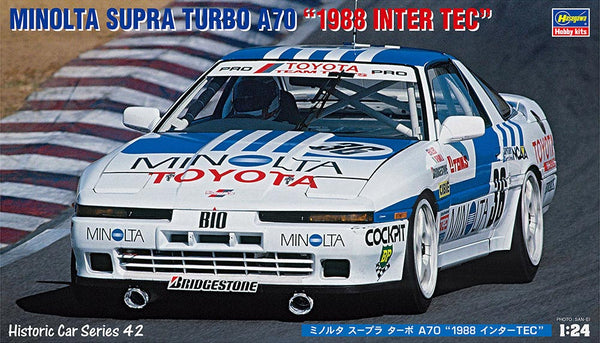 1:24 MINOLTA SUPRA TURBO A70 1988 INTER TEC