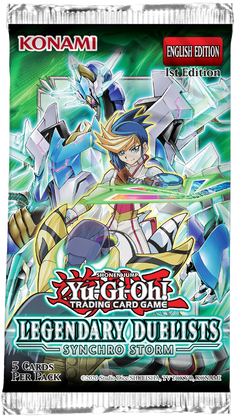 YuGiOh Legendary Duelists Synchro Storm Booster Pack