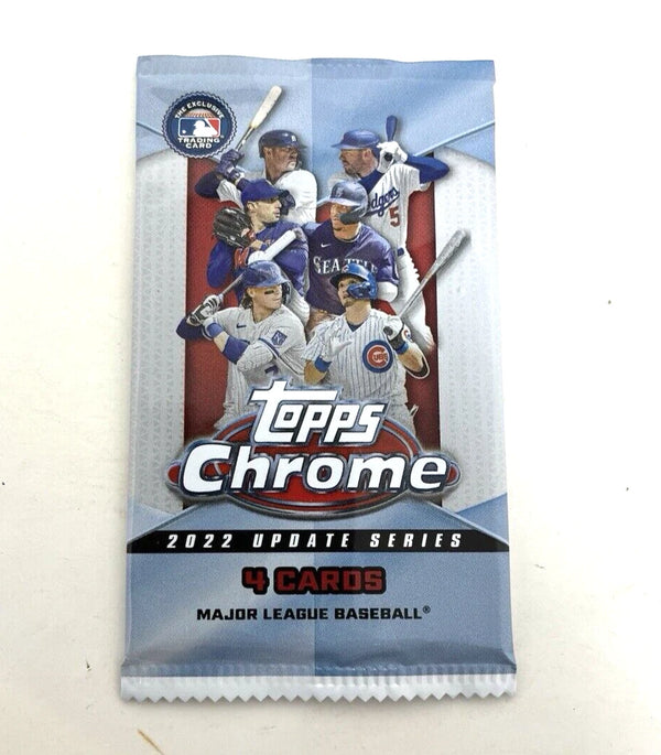 Topps Chrome 2022 Update Series Hobby (1) Pack