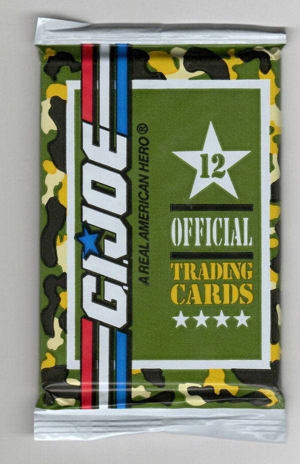 Vintage 1991 Hasbro GI Joe 12 Official Trading Cards Impel Sealed Booster Pack