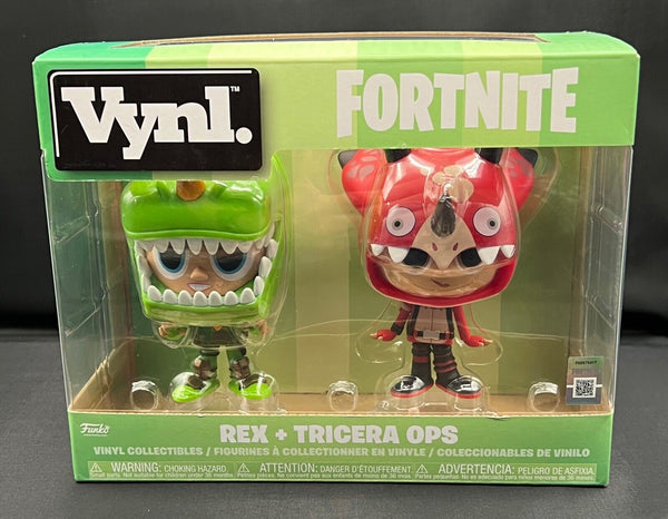 Funko Vynl Fortnite – Rex & Tricera Ops, 2018