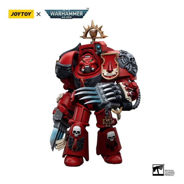 JoyToy Space Marines - Blood Angels - Assault Terminators Brother Tyborel 1/18 -