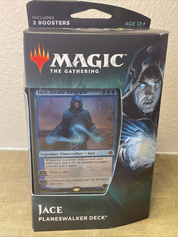Magic The Gathering-MTG-War of the Spark-Jace-Planeswalker Deck