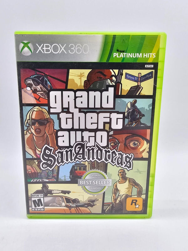 USED*****   Grand Theft Auto: San Andreas Platinum Hits (Xbox 360, 2015)