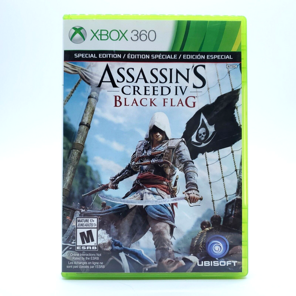 USED*****   Assassin's Creed IV: Black Flag Microsoft Xbox 360 2013