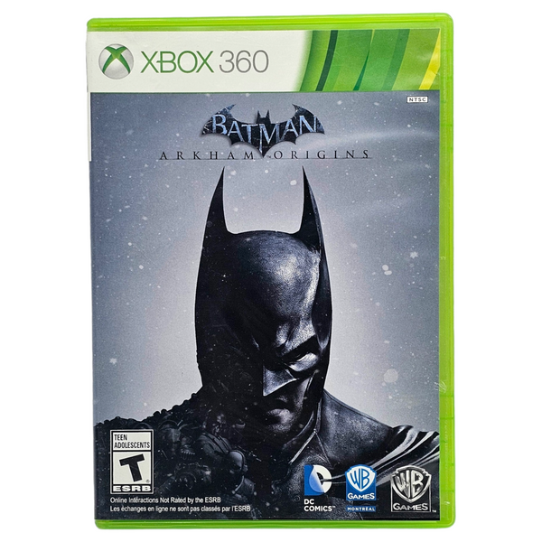 USED*****   Batman Arkham Origins Xbox 360 2-disc set.
