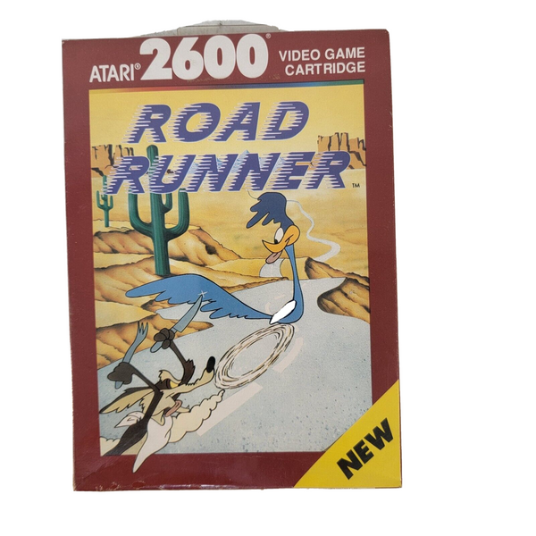NEW ******   Atari 2600 Game ROAD RUNNER - NIB Video Game Cartridge