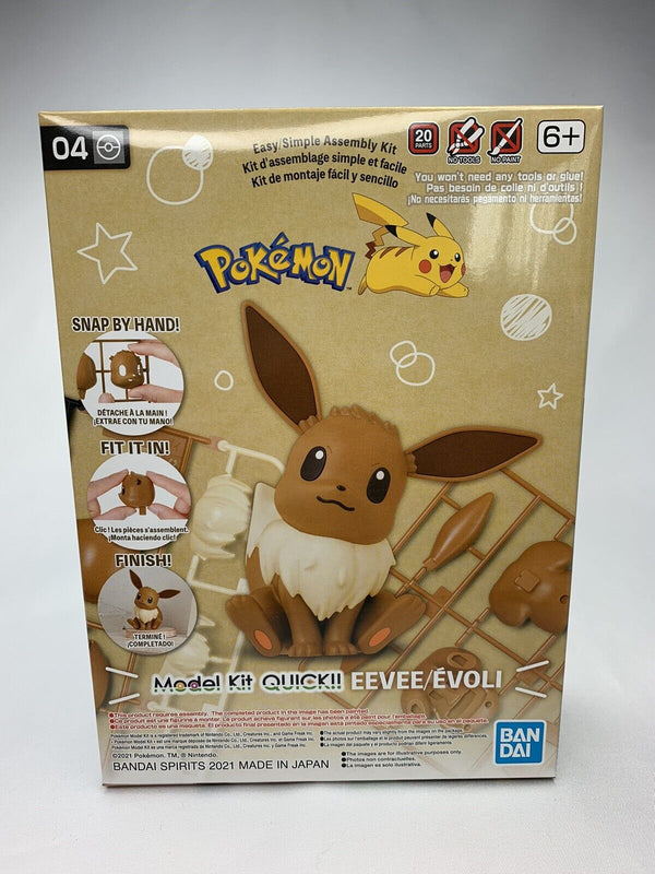 Pokemon Model Kit Qucik!! 04 EEVEE