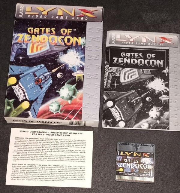 USED******    Gates of Zendocon (Atari Lynx) Complete