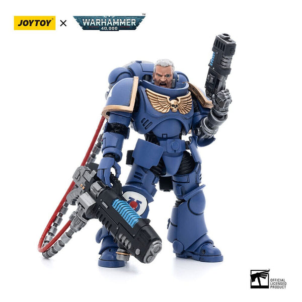 JoyToy - Space Marines - Ultramarines - Primaris Hellblasters Sergeant Ulaxes