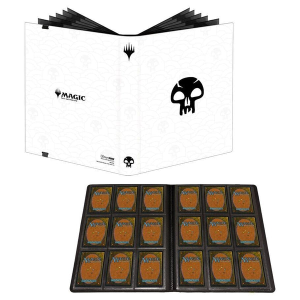 Swamp Black Mana Series 8 PRO-BINDER CARD HOLDER + 20 PAGES MTG ULTRA PRO