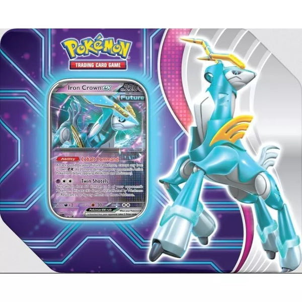 Pokemon PARADOX DESTINIES TIN - Iron Crown