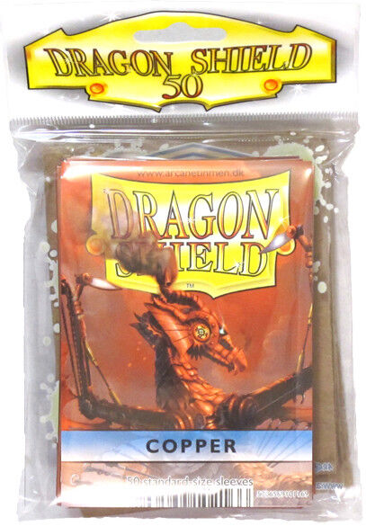 Dragon Shield Sleeves (50ct) - Copper