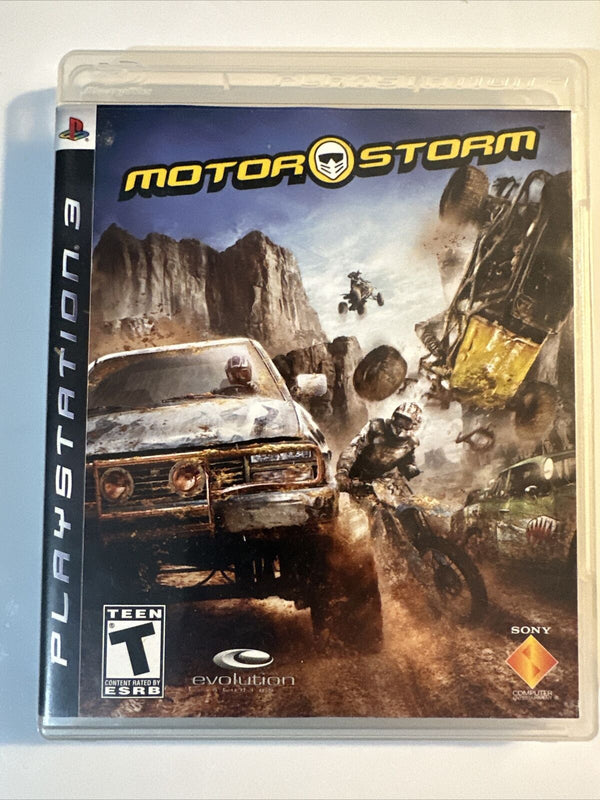 USED******   MotorStorm (PS3, 2007) - Complete with manual
