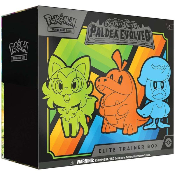 Pokemon Scarlet & Violet Paldea Evolved Elite Trainer Box