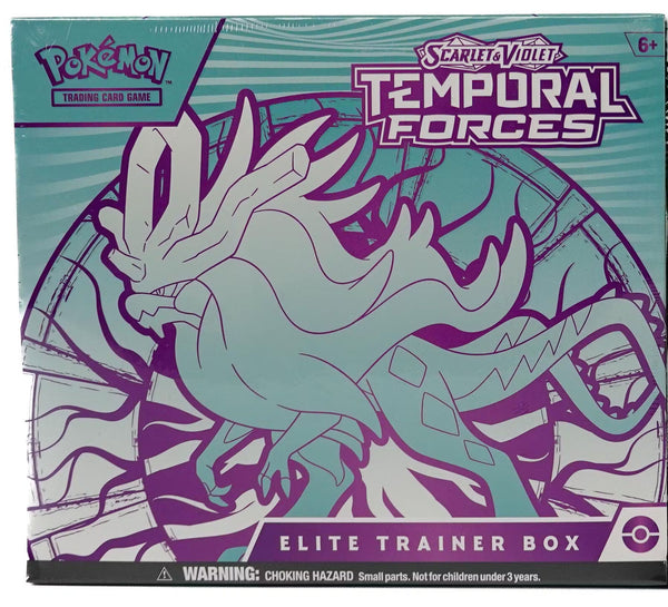 POKEMON SCARLET & VIOLET - TEMPORAL FORCES ELITE TRAINER BOX