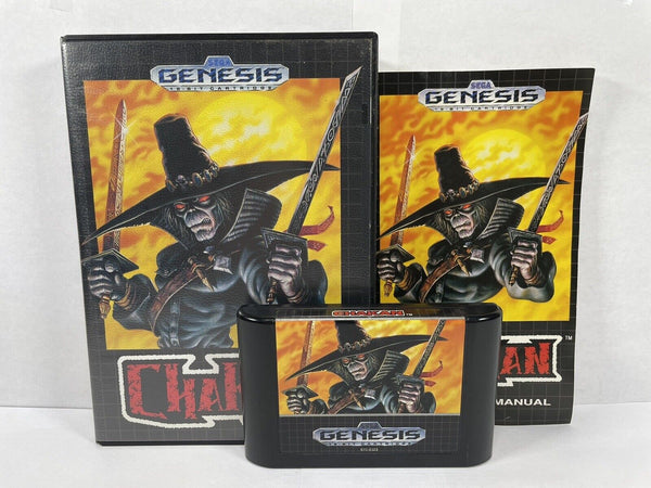USED****   Chakan (Sega Genesis, 1992) Complete
