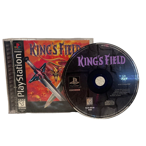 USED ******   King's Field (Sony PlayStation 1) W/ Manual