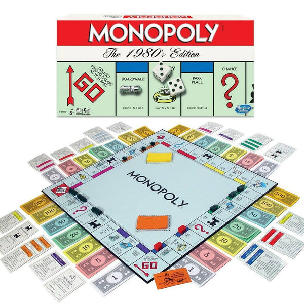Monopoly The 1980's Edition Game