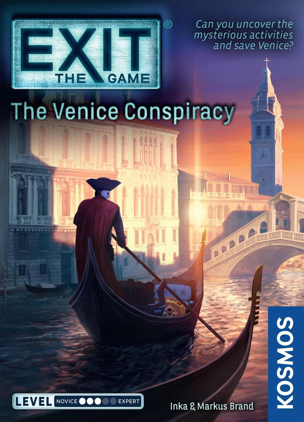 Thames & Kosmos EXIT: The Venice Conspiracy, Escape Room Card Game, Family Games