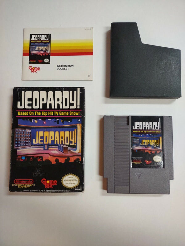 USED ********    Jeopardy NES Nintendo Entertainment System Complete