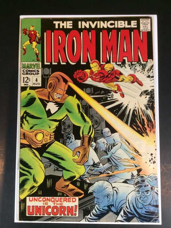 INVINCIBLE IRON MAN #4 (1968) 5.0 VERY GOOD/FINE (VG/FN)