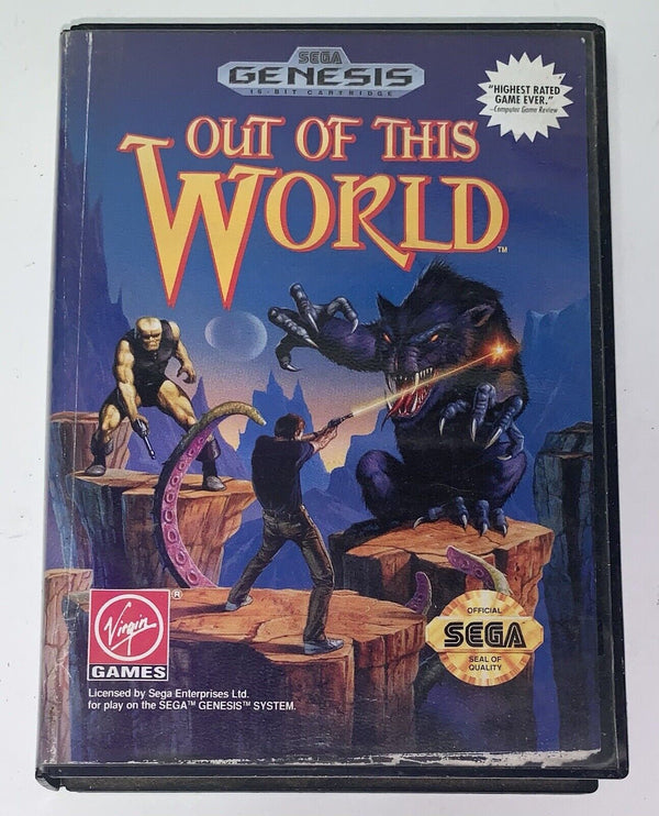 USED****** Out of This World (Sega Genesis, 1994)