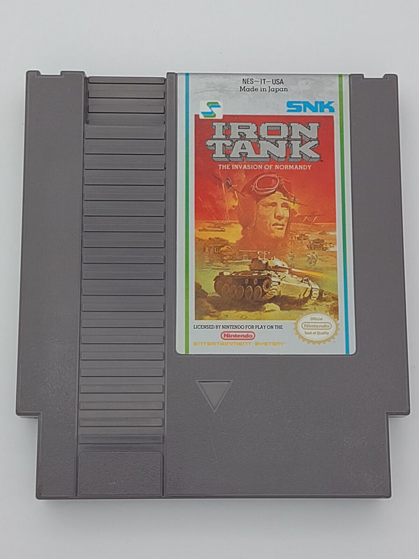 USED******    NES Iron Tank  Game Cartridge Nintendo