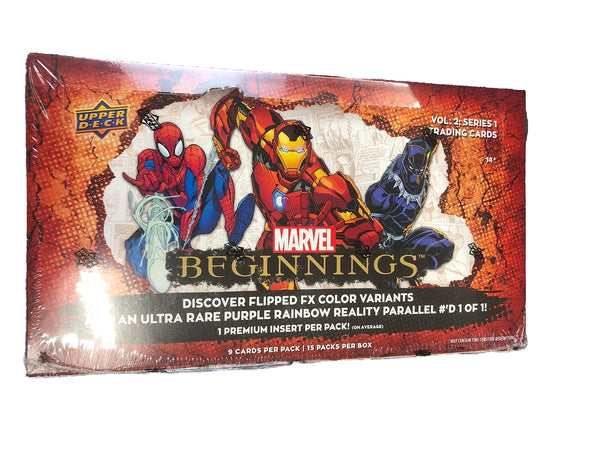 2022 Upper Deck Marvel Beginnings: Volume Two Series One Hobby Box