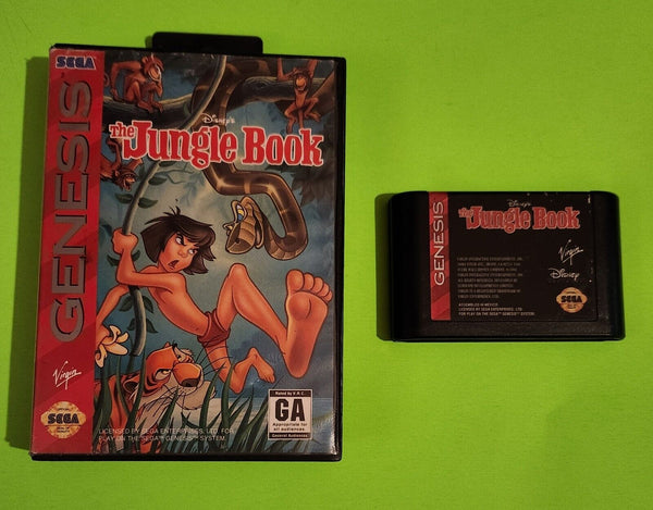 USED*****   The Jungle Book (Sega Genesis, 1995)