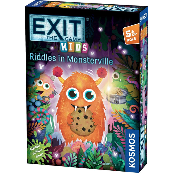 EXIT: The Game - Kids - Riddles in Monsterville Kids Game Puzzles Brainste