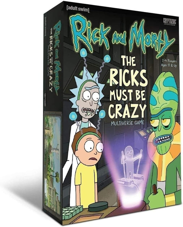 Rick and Morty: The Ricks Must Be Crazy Board Game - Cryptozoic