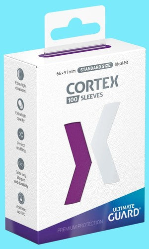 100 ULTIMATE GUARD CORTEX PURPLE GLOSS STANDARD SIZE Card SLEEVE Deck Protectors