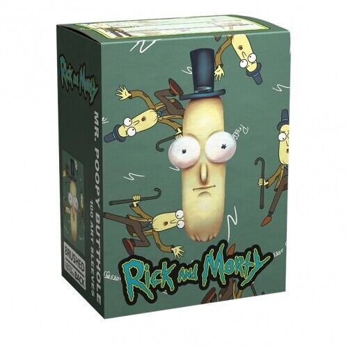Dragon Shield - Classic Brushed Art - Rick/Morty - Mr. Poopy Butthole (100)