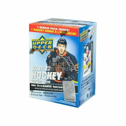 2021-22 Upper Deck Series 1 Hockey 6 Pack Blaster Box