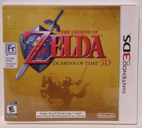 USED*****   The Legend of Zelda Ocarina of Time 3D Nintendo 3DS Game 2011