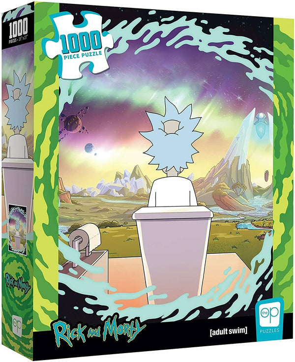 Jigsaw Puzzle Rick & Morty 19 by 27 Inch Puzzle 1000 Piece - Shy Pooper