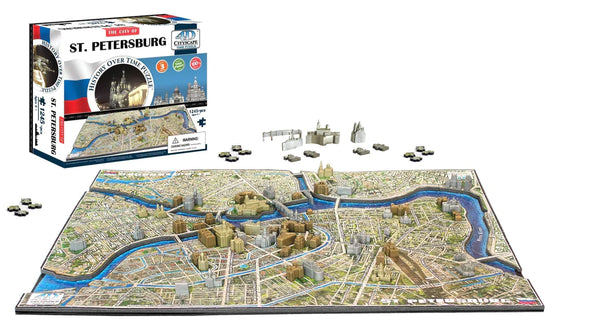 4D Cityscape: Saint Petersburg, Russia