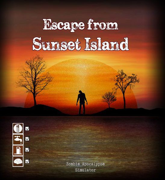 Escape from Sunset Island: Zombie Apocalypse Simulator